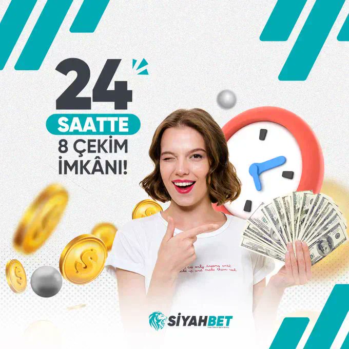 ✈️ Güvenilir yatırım yöntemlerimiz, Betco altyapımız ve günlük 8 çekim imkanımız ile seni milyonerlerin arasına katmaya kararlıyız. 
   
😎 Başarı hikayelerini dinlemeyi bırak, kendi hikayeni yaz!

↪️ Hemen üye ol: bit.ly/siyahbet_giris