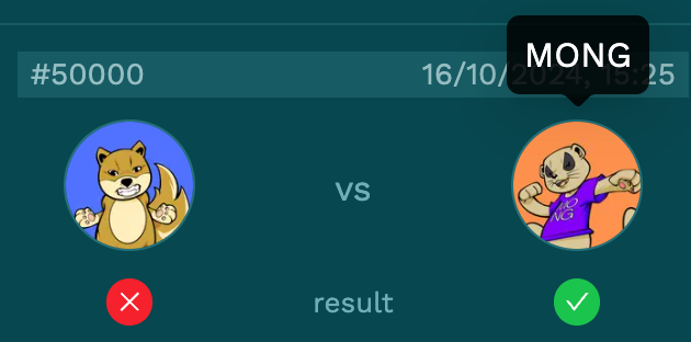 🎉 We’ve hit 50,000 battles in the arena! To celebrate, we’re hosting a triple giveaway! 🎁

Submit your version of the celebration by the end of this month (October 2024, GMT timezone) for a chance to win an NFT from our collection (random pick from the top half of rarity,