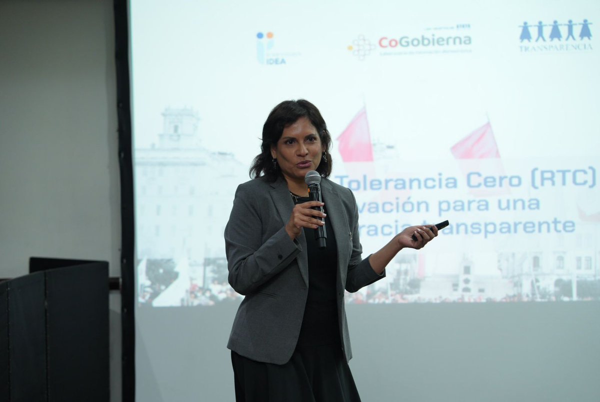 IDEA_int_Peru's tweet photo. Hoy se presentó el prototipo de #RadarToleranciaCero, herramienta potenciada por #InteligenciaArtificial para una mayor transparencia en procesos electorales.
La presentación fue parte de la #IDEATON, organizada por @IDEA_int_Peru en alianza con #Cogobierna y @ACTransparencia. https://t.co/JGTbNsG0dK