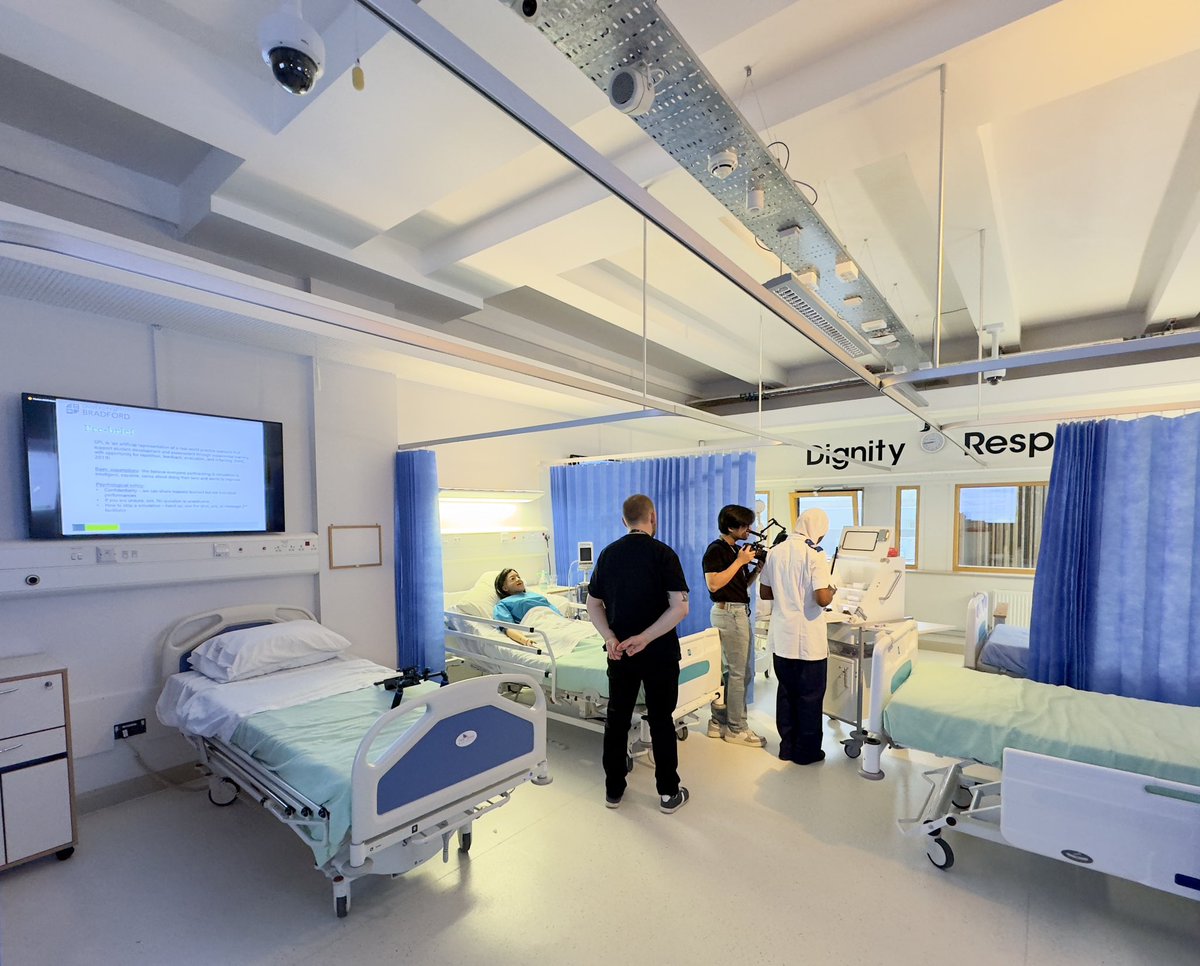 Hasnehn Haider (@hasnehnhaider) on Twitter photo Great day with our <a href="/UniofBradford/">University of Bradford</a> Rich Media team filming some up-to-date footage to showcase our Adult <a href="/UoB_Nursing/">Nursing at University of Bradford</a> programme, in our realistic workspaces to replicate real clinical practice. Featuring super student nurse Sakina & maestro mentor <a href="/tr3tt0n/">Emma Tretton</a> 🌟🏥 <a href="/Natfinchleeds/">Natalie finch</a> Great day with our <a href="/UniofBradford/">University of Bradford</a> Rich Media team filming some up-to-date footage to showcase our Adult <a href="/UoB_Nursing/">Nursing at University of Bradford</a> programme, in our realistic workspaces to replicate real clinical practice. Featuring super student nurse Sakina & maestro mentor <a href="/tr3tt0n/">Emma Tretton</a> 🌟🏥 <a href="/Natfinchleeds/">Natalie finch</a>