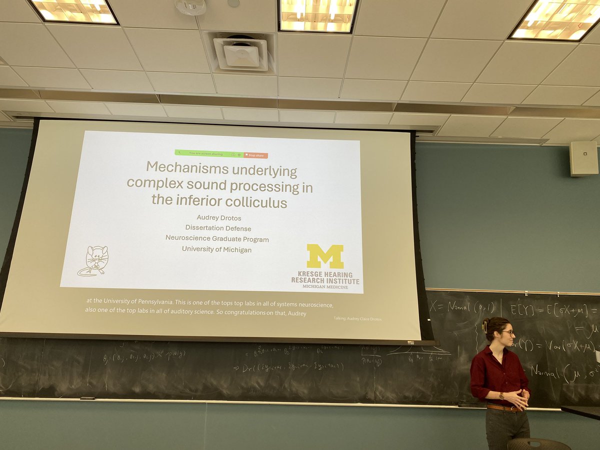 You can call me doctor now! 💫 Yesterday, I defended my PhD and became Dr. Audrey Drotos. Grateful is not a big enough word. I’m so lucky to have spent the last five years working with and being supported by the most incredible lab, friends, family &amp; partner. Thank you ❤️