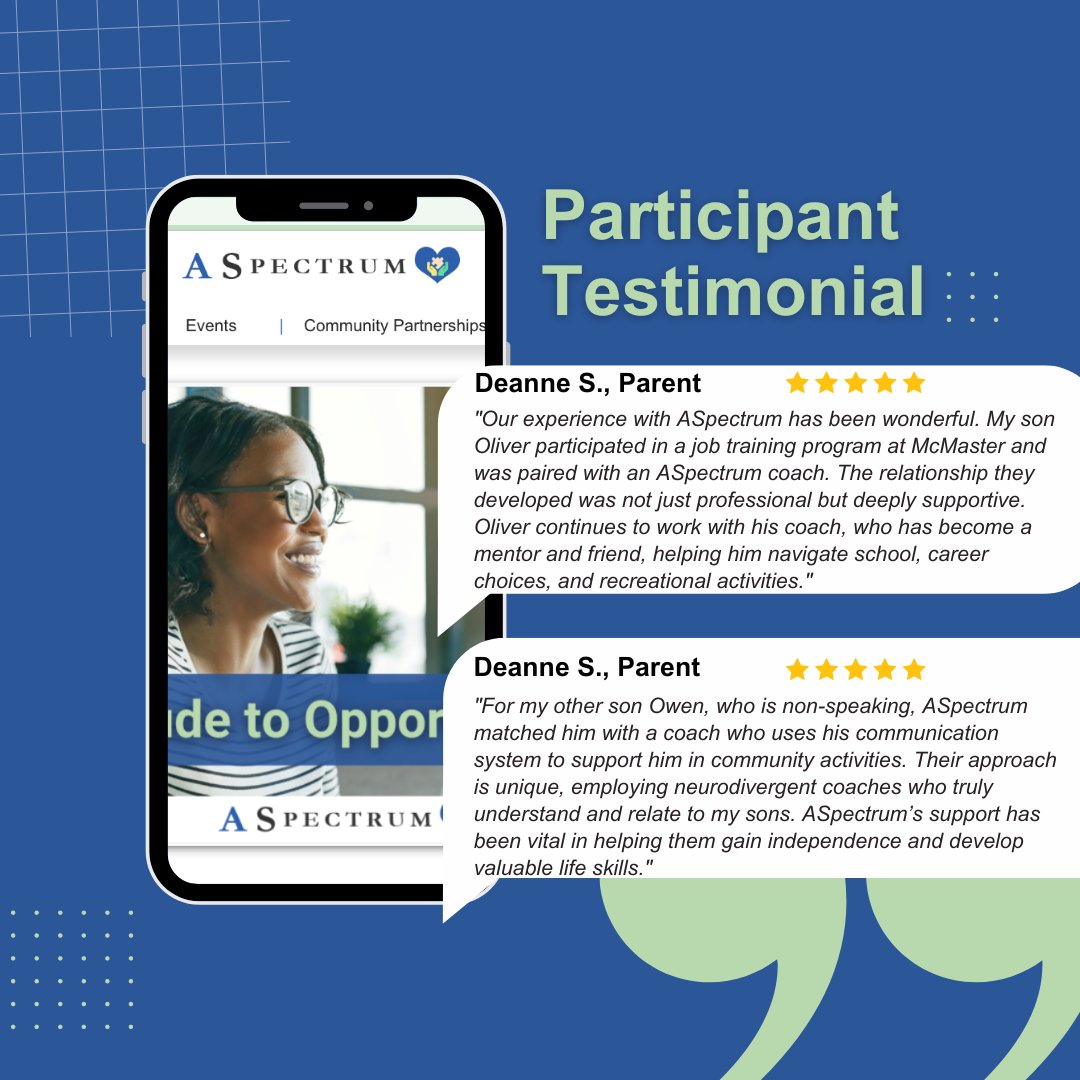 ASpectrumInc's tweet photo. 🌟 Supporting Families and Nurturing Growth 🌟

At ASpectrum, we believe in providing personalized support that goes beyond the classroom or workplace. https://t.co/qkReNuzqQL