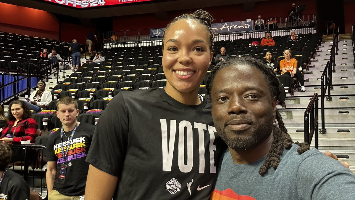 FRJ1982's tweet photo. I had a great time watching your games at Mogeghan and Barclays and enjoyed our brief conversation. You created one of my best memories that I will never forget. Let’s chase five! You and your team can do it bc I believe in you! Thank you for everything, @PHEEsespieces ! Go Lynx! https://t.co/VHuOrHpbTl