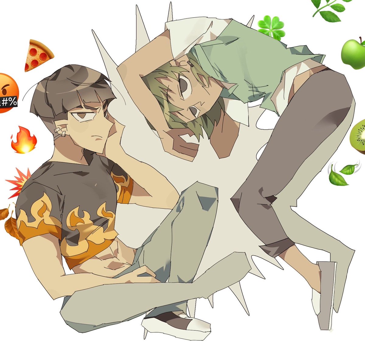 🏕絵〜〜〜〜〜〜〜！！！推しカプと好きペア