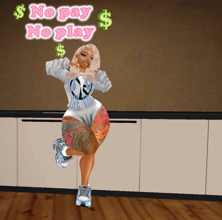 CrashoxtNyla's tweet photo. Come Slide my booty shorts down daddy… 🤭 

~ @PornImvu ~ 

#imvu #imvuap https://t.co/rM72JxU57M