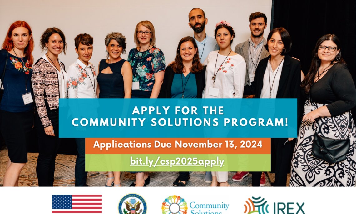 opportunitiesfy's tweet photo. 🚨Apply now!The #CommunitySolutionsProgram offers a fully funded U.S. fellowship 🌍 If you're 26-39, have 2+ years of community dev. experience, & want to lead change in democracy, environment, peace, or gender issues—apply by Nov 13! 🇺🇸 Details: https://t.co/AlKldMDgEb
#CSP2025 https://t.co/pPvS8mM3cQ