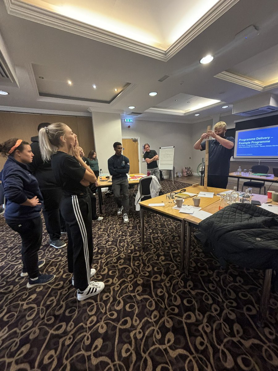 Jenna Downing (@jenna_downing) on Twitter photo Unbelievable tension in the room as <a href="/ChristopherSke2/">Chris Hunt Skelley MBE PLY</a> builds a jenga block tower 😆
Amazing day 2 of <a href="/YouthSportTrust/">Youth Sport Trust</a> Athlete Mentor training today! Can’t wait to see these guys in action!
#changinglives Unbelievable tension in the room as <a href="/ChristopherSke2/">Chris Hunt Skelley MBE PLY</a> builds a jenga block tower 😆
Amazing day 2 of <a href="/YouthSportTrust/">Youth Sport Trust</a> Athlete Mentor training today! Can’t wait to see these guys in action!
#changinglives