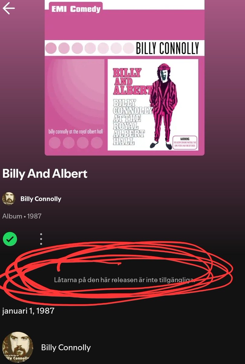 lemw's tweet photo. Seriously?
@Spotify
How did this become not available? https://t.co/SOhPzAjatK