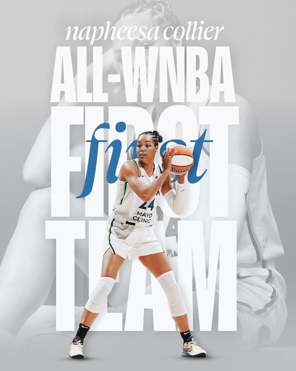 minnesotalynx's tweet photo. First Team Phee. 👑 https://t.co/qxTjhQ9HCX