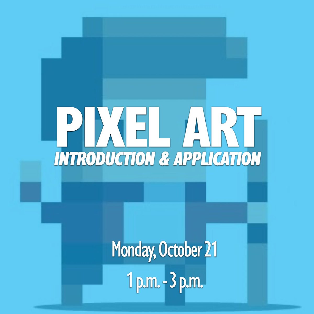 How do you make pixel art?

In this <a href="/GAMERellaJam/">GAMERella</a> workshop, facilitated by @hazelthexton, learn fundamental pixel art techniques and basic animation to create your own characters and environments!

Participation details here: concordia.ca/cuevents/offic…