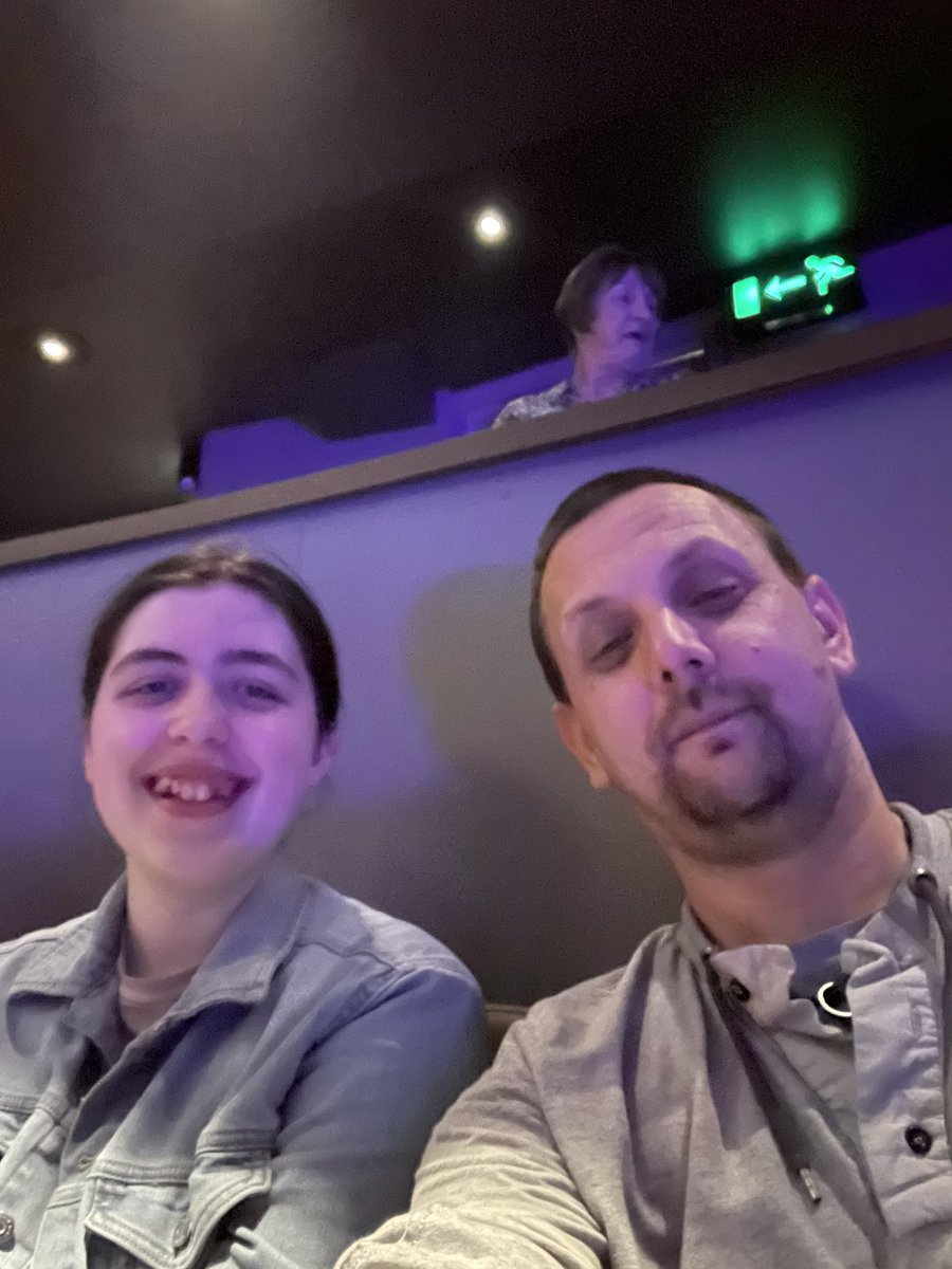 SteveA_3's tweet photo. @theatresevern watching the ever wonderful @JohnBarrowman with Jules and Tams! Oh I do love this man ❤️ https://t.co/l1Q7UnLINi