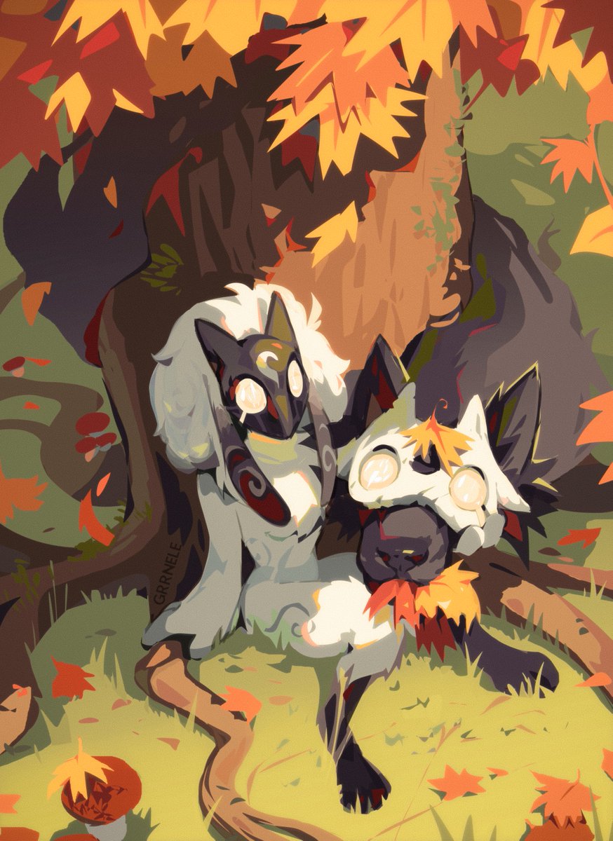 GRRNELE's tweet image. Happy (belated) 9th birthday to Kindred!  🐑🎂🐺