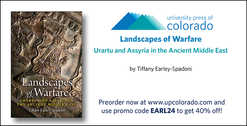 tiffanyspadoni's tweet photo. For those who are interested, I am happy to share my friends and family code for Landscapes of Warfare. The code will be active for pre-order for the next several weeks. (40% off with code Earl24). It's available here: https://t.co/6GCM9Xok4q #HillfortsWednesday #Urartu #Assyria https://t.co/2anjewdhKM
