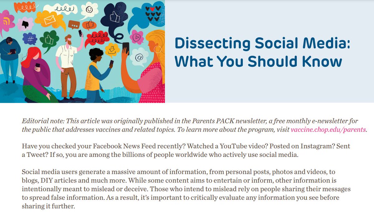 It’s #MediaLiteracyWeek! Hosted by <a href="/MediaLiteracyEd/">NAMLE</a>, this observance highlights the importance of #medialiteracy in the U.S. Learn more at medialiteracyweek.us. Kick off the week by checking out our tips for dissecting social media posts: tinyurl.com/529cdp7c.