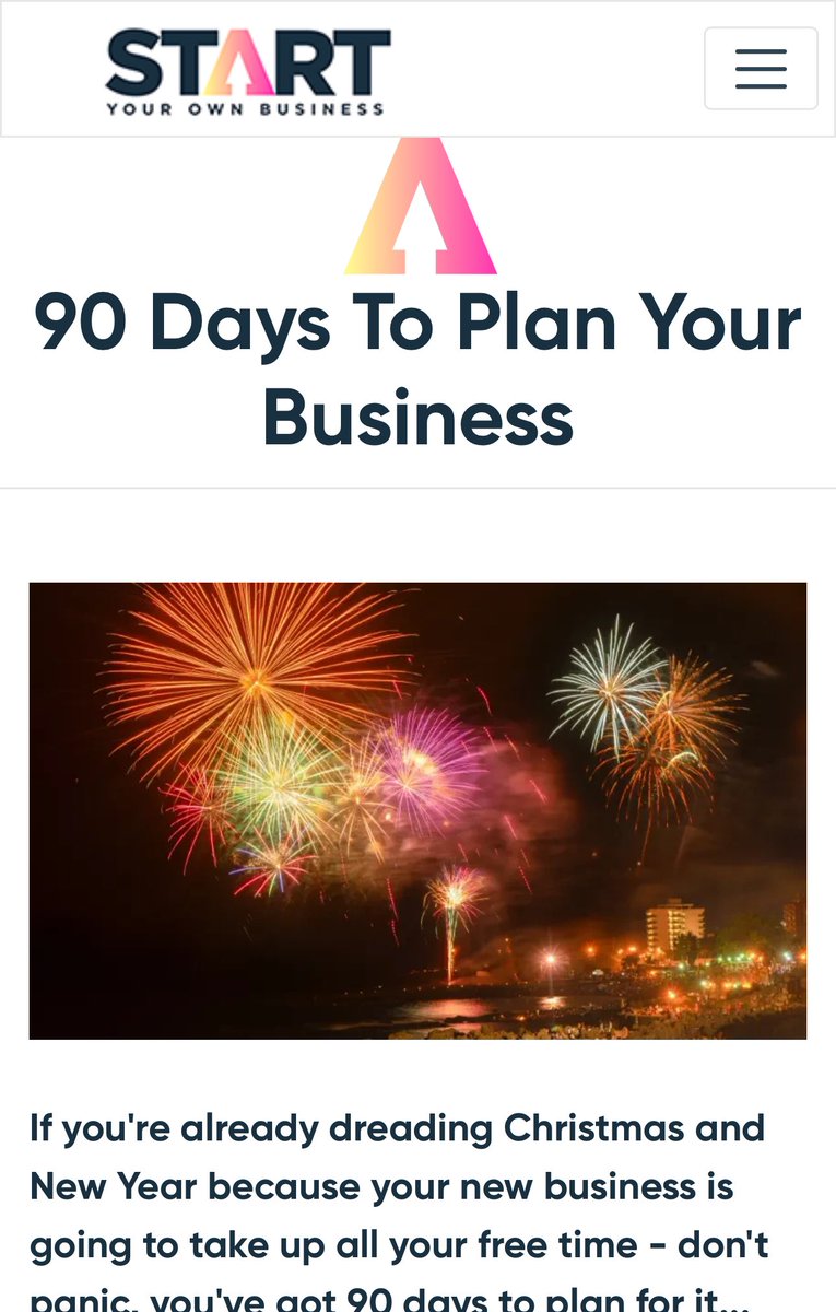 Mike Foster 🔸The Entrepreneurs Mentor🔸 (@mikefozoxford) on Twitter photo My latest post on the Start Your Own Business Website
Finish the year strong and have the plan for your best year yet
Plus 10 considerations for you, to help you make the best of your new business year in 2025
syob.net/start-business…
<a href="/syobdotnet/">StartYourOwnBusiness</a> My latest post on the Start Your Own Business Website
Finish the year strong and have the plan for your best year yet
Plus 10 considerations for you, to help you make the best of your new business year in 2025
syob.net/start-business…
<a href="/syobdotnet/">StartYourOwnBusiness</a>