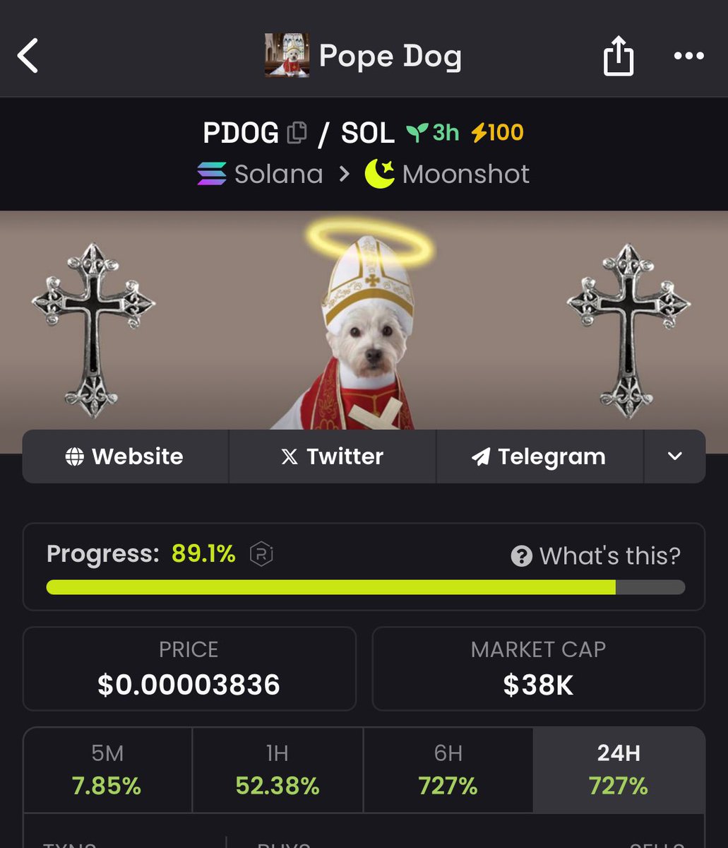 <a href="/MrDiamondhandz1/">Mr. Diamondhandz1💎</a> No floki no doge , it is , $PDOG is seriously going up ! Dont miss it out . You will need to confess why you didn’t dog in ! 

dexscreener.com/solana/GCpZ9zp…