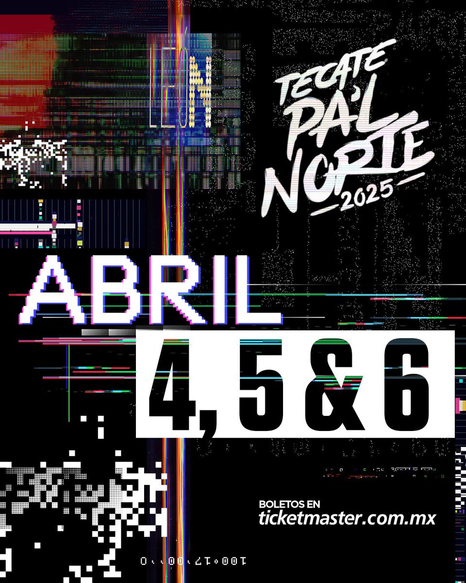 TecatePalNorte's tweet photo. Nuestra historia se seguirá escribiendo este 4, 5 &amp; 6 de Abril. 🦁 https://t.co/MfzNSIPyrW