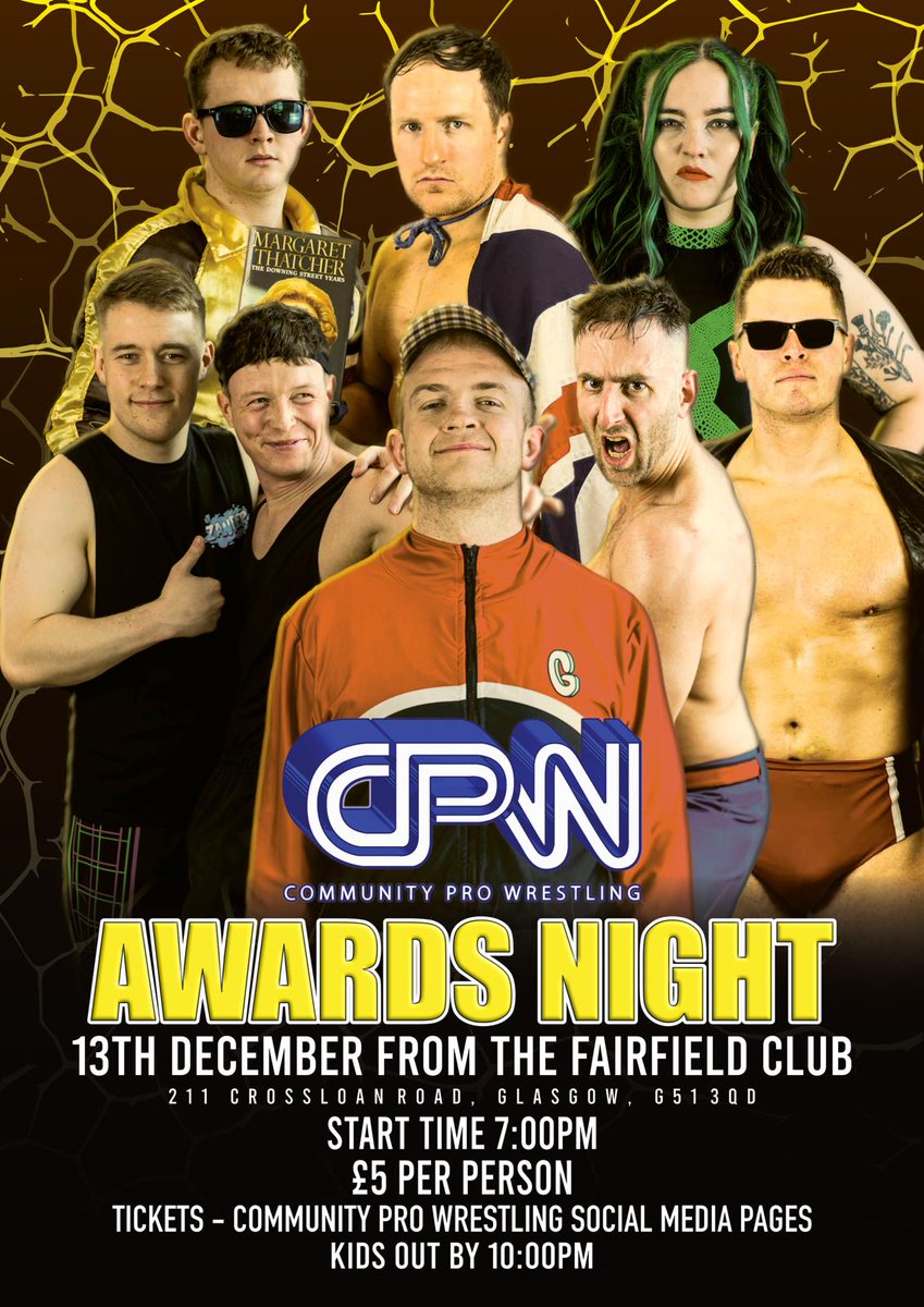 Community Pro Wrestling (@communityprowr1) on Twitter photo 🎉🤩 Celebrate Community Pro Wrestling's 3rd Birthday in Style! 🎂🥳
Join us for our first-ever **Awards Ceremony** 🏆, where YOU, our amazing fans, get to vote for your favorite wrestlers! 🥳
**Event Details:** 🎉🤩 Celebrate Community Pro Wrestling's 3rd Birthday in Style! 🎂🥳
Join us for our first-ever **Awards Ceremony** 🏆, where YOU, our amazing fans, get to vote for your favorite wrestlers! 🥳
**Event Details:**