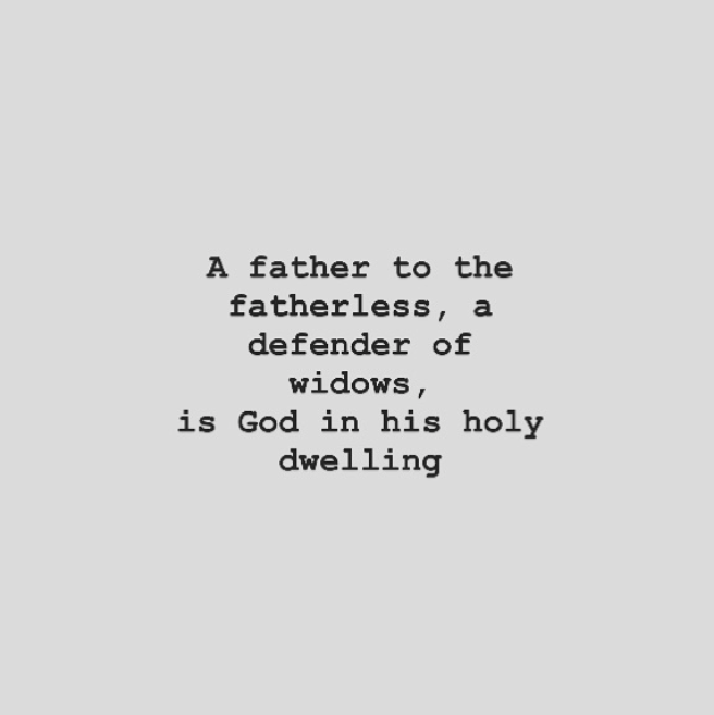 louiegiglio's tweet photo. // a F a t h e r //

Psalm 68:5 https://t.co/W9GNbLbe8k