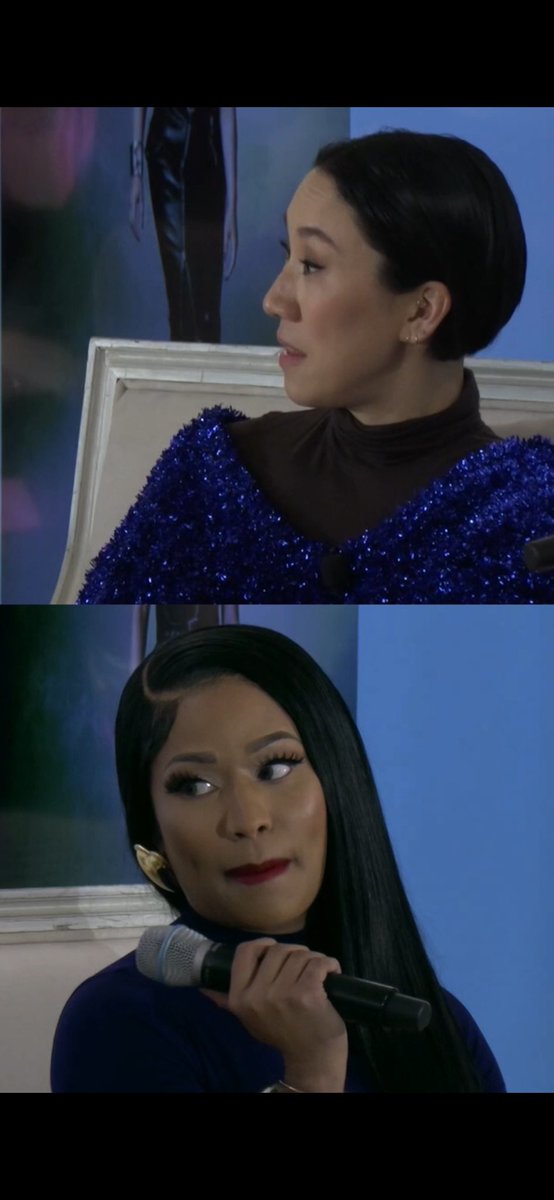 Kalicbaby's tweet photo. Can’t believe this is the same lady that was holding barb court last Nicki LMFAOOOOO😍😍😍😍😍😍#ForcesOfFashionNicki @NICKIMINAJ https://t.co/W2AC6vGm2V