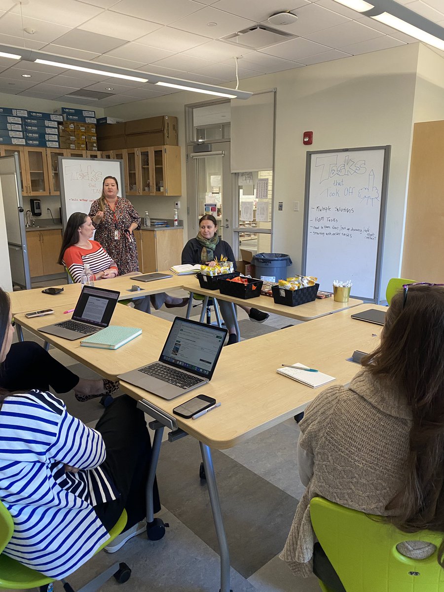 BUILDING THINKING CLASSROOMS think tank happening. Brave teachers who are trying this out in classrooms and leading their grade level teams. <a href="/MJDAmico_GPS/">Marc J. D'Amico</a> <a href="/DrJones_GPS/">Dr. Toni Jones</a> <a href="/GPSDistrict/">Greenwich Public Schools</a>