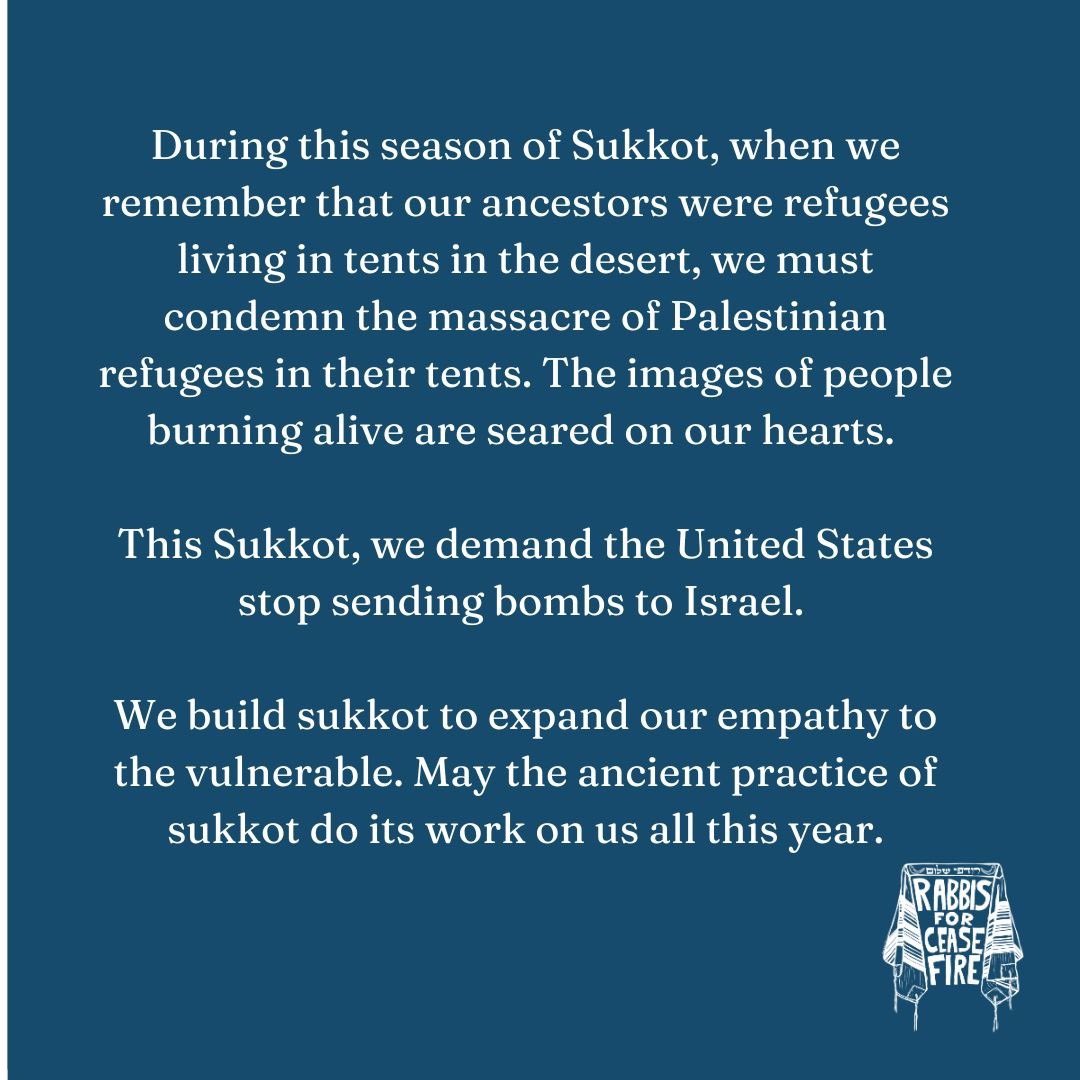 Rabbis for Ceasefire (@rodfeishalom) on Twitter photo 