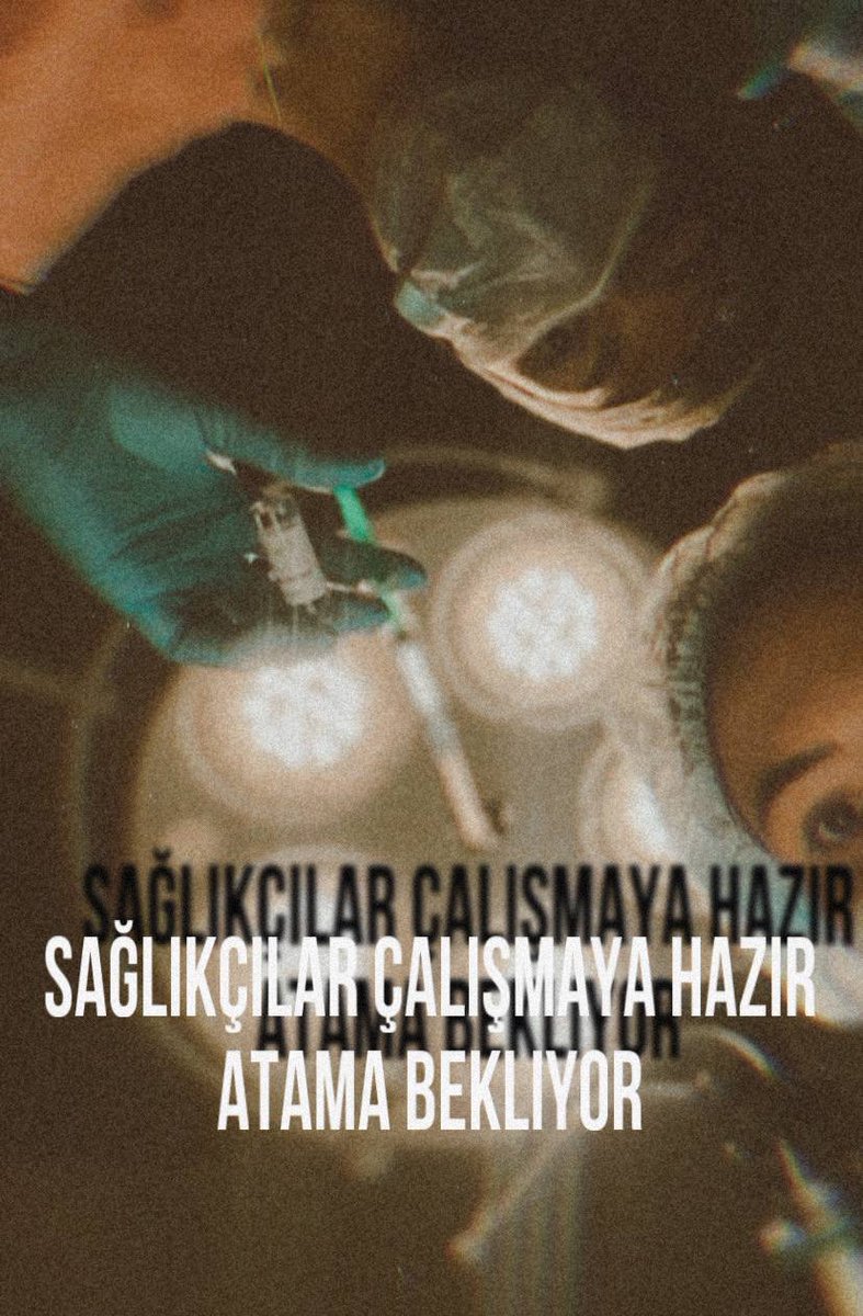 Haydmr3's tweet photo. Ne zaman atanıcaz abi ne zaman 
@drmemisoglu 
#DünyaAnesteziGünü https://t.co/ig4niE35cR
