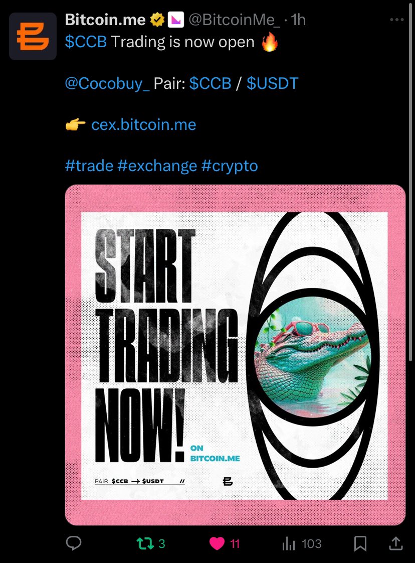 Cocobuy_'s tweet photo. $CCB is on https://t.co/AqJLouBRr8, this is a big step forward, our website is almost ready for all of you to buy, stay tuned
#CCB #Cocobuy #Klever $KLV #KLV https://t.co/RWIQ0BZxsn