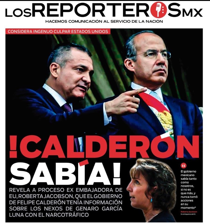 cesargutipri's tweet photo. 38 años de sentencia para Genaro García Luna. 
Muchos años que parecen muy pocos para el daño que causó. Queda claro que durante el año 2000 al 2012 existió un Narco-Gobierno. 
Esperamos la postura del expresidente Felipe Calderón. https://t.co/SFO9bjOUCq