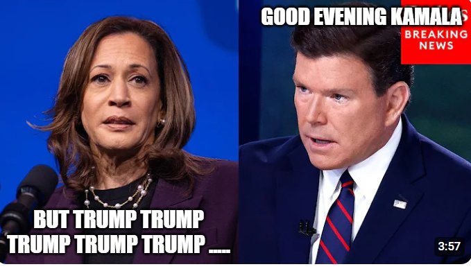 Authentic__Neo's tweet image. The whole interview in one meme.

#KamalaHarris 
#KamalaInterview 
#KamalaDumpsterFire