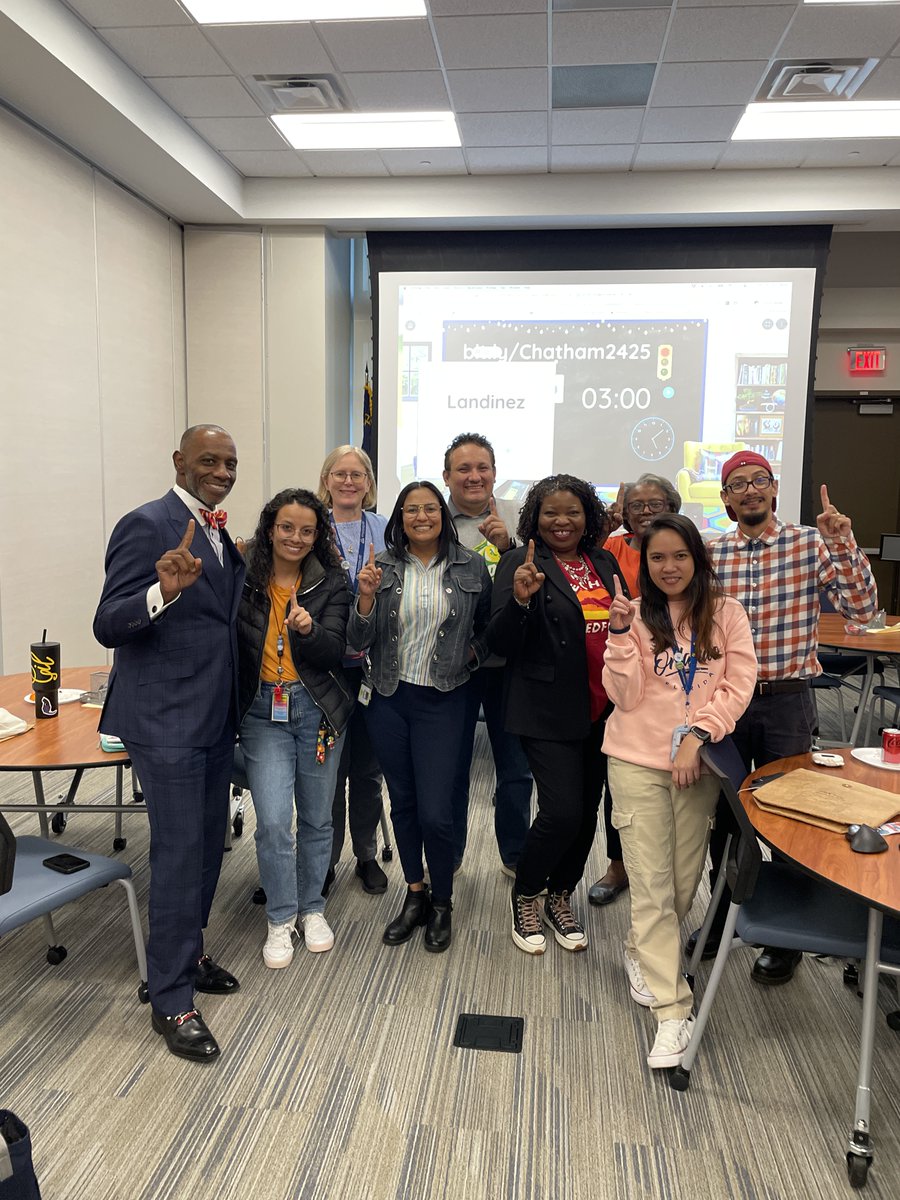 <a href="/ChathamCoSch/">Chatham County Schools</a> International Teachers (Year 2) are excited to learn and win with <a href="/DutchessMaye/">Dutchess</a> #OneChatham