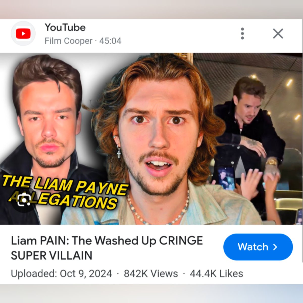 MovementMag's tweet photo. Just finished watching @film_cooper YouTube when a notification popped up... 😳 https://t.co/6B40TUTFdS