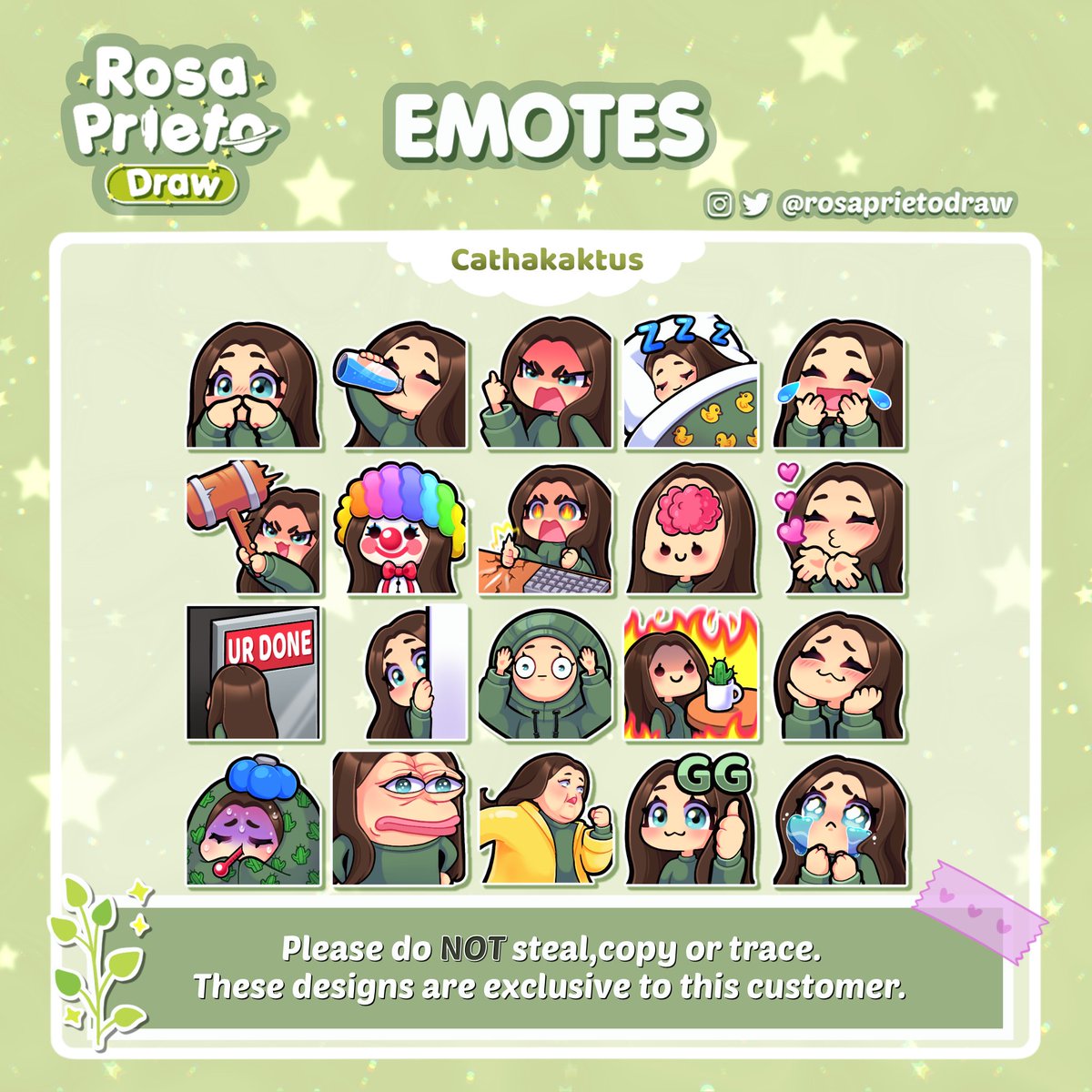 Rosita 🌼 Twitch Emotes & Badges tweet media