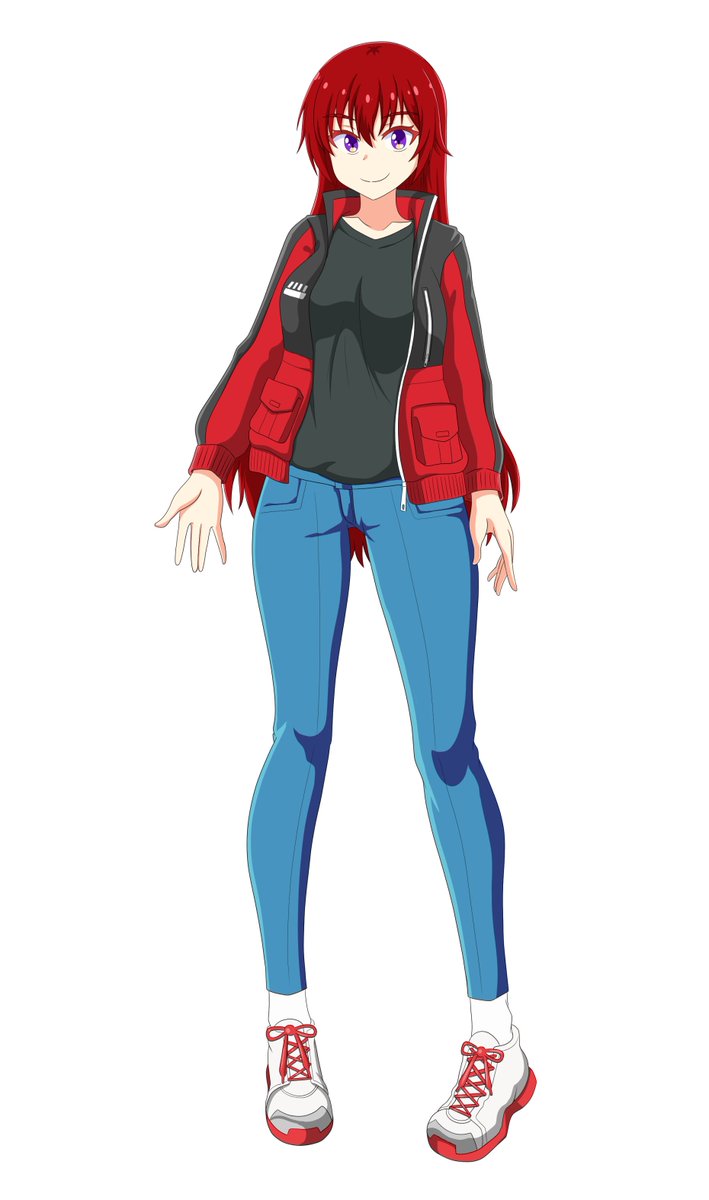 Plasmaeclipse's tweet photo. Haven't drawn Blair in a while. refining her casual cloths (plus a hat) https://t.co/pgCmA4gokT