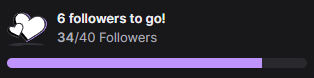 Vi nådde äntligen vårat förra goal tack till alla! #svenska #Sverige #twitch #Thanks