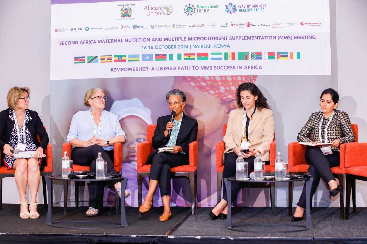 MNForum's tweet photo. This #WorldFoodDay, #HMHB members, partners &amp; Kenya’s MoH, kicked off the 2nd #Africa #MaternalNutrition &amp; #MMS meeting in Nairobi.  

130+ nutrition leaders from 17 countries will share insights on scaling #MMS to help mothers &amp; babies thrive.  

https://t.co/YtKpldB36d https://t.co/nHpE8arN5D