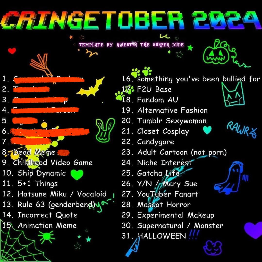 snowlex_black's tweet photo. Day 8 of Cringetober is here! with theme Dead Meme! I struggled way more than I should’ve with this one (on a serious note, I could (platonically) kiss each and every one of you, your interactions make it so worth it 💜)
#cringetober2024 #digitalart #deadmeme #meme https://t.co/GQCWczVNF6