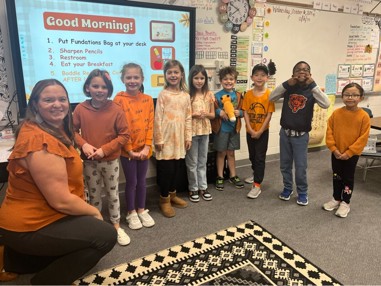 north_chatham's tweet photo. We are wearing orange all together as we build a commUNITY of kindness, acceptance, and inclusion. 🩳 #UnitySpiritWeek https://t.co/48zd74HAcy