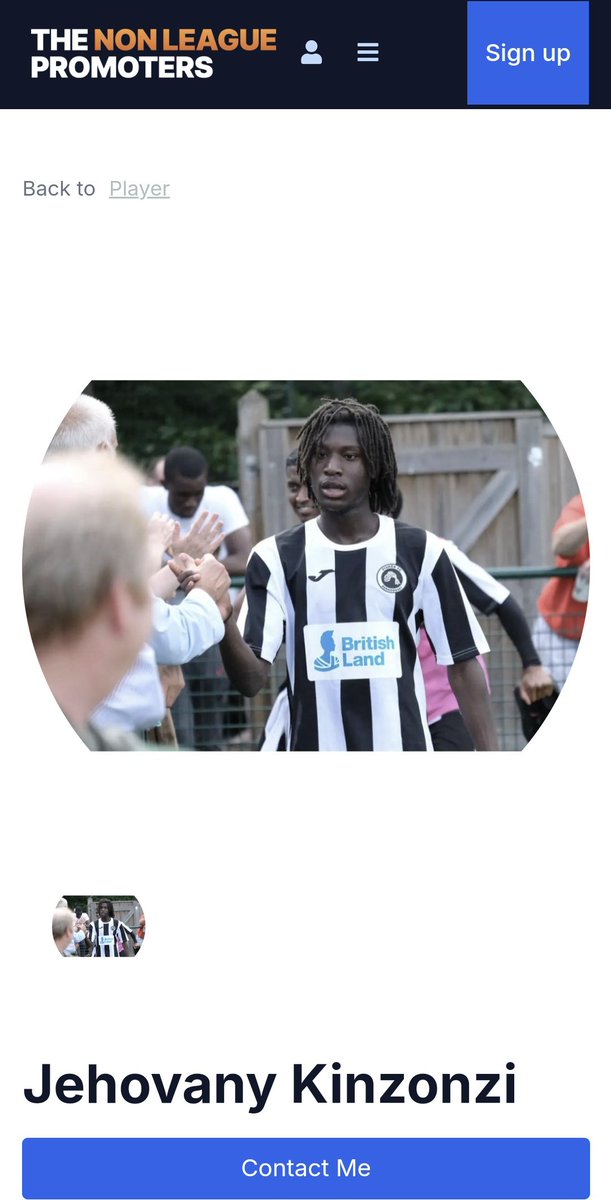 NonLeagueGuys's tweet photo. ⚫️🔵🟠 TNLP PROFILE 🟠🔵⚫️

Name: Jehovany Kinzonzi
Location: London 
Position: Attacker 
Previous clubs: West Essex &amp; Fisher Fc

You can check out his profile on https://t.co/xxDmH55AXp or DM us if interested to know more

#BeSeen 🟠🔵⚫ https://t.co/k0mK80jnwt