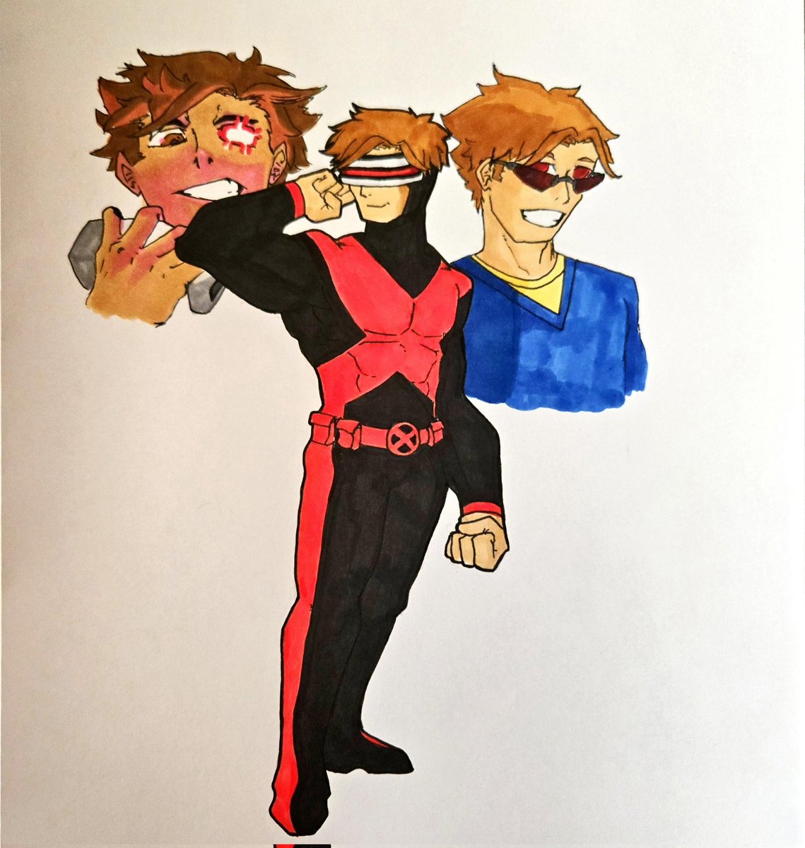 ZekeIsBestBoy's tweet photo. Cyclops to go alone with my Wolverine https://t.co/YVqWRDcyto