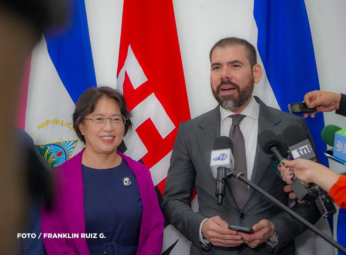 🇳🇮🇨🇳  Nicaragua dio la bienvenida a la Compañera Huang Xiaowei, miembro del Comité Central del PCCh y Vicepresidenta de la Federación Nacional de Mujeres de #China.
