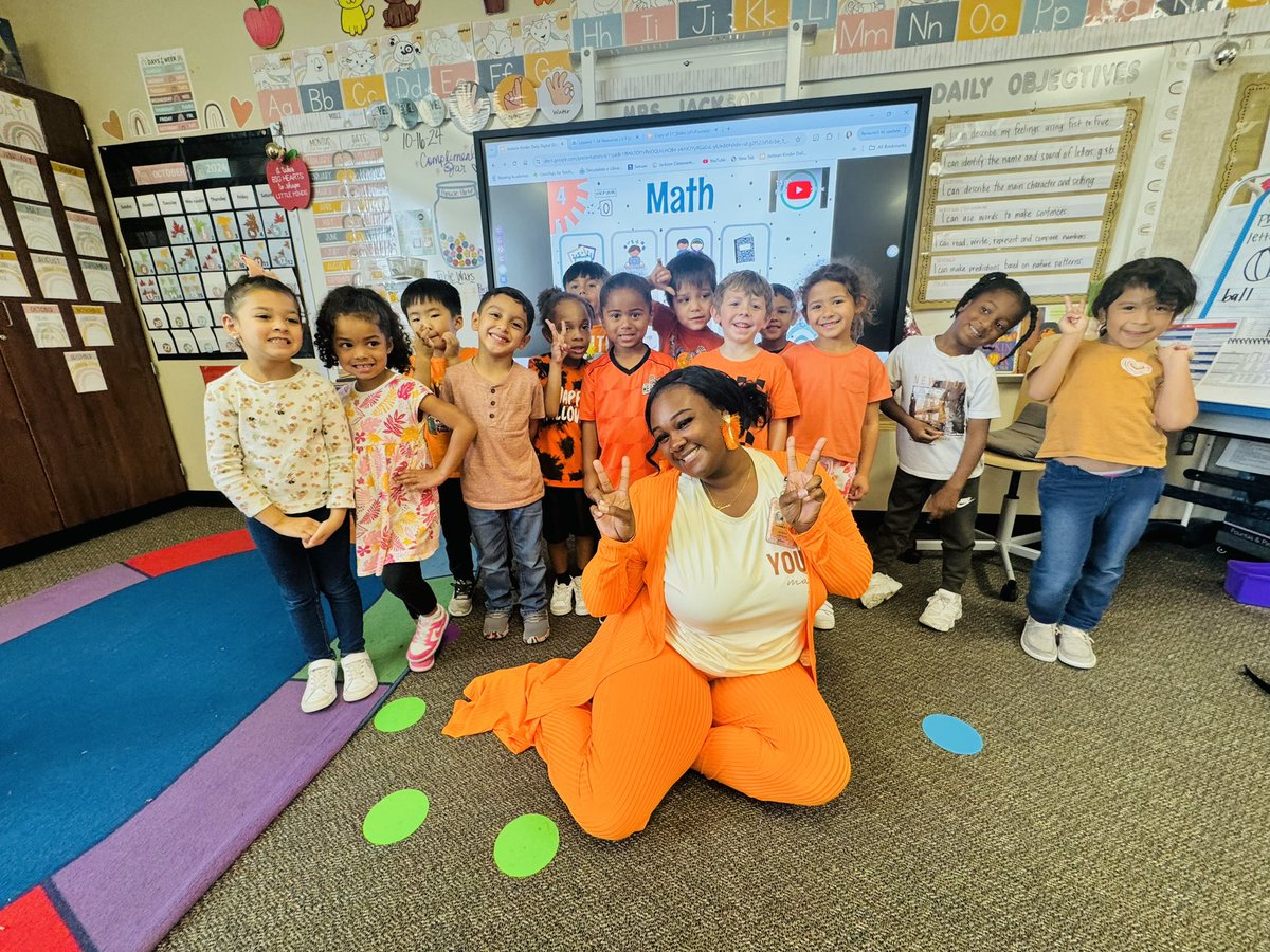 We do daily affirmations every morning but in honor of standing against bullying in our orange today, I wore a special shirt to remind my babies they are “amazing, beautiful and ENOUGH. You Matter!” And they all do. Love each and everyone of them! Happy Humpday! 🧡🎃 #UnityDay