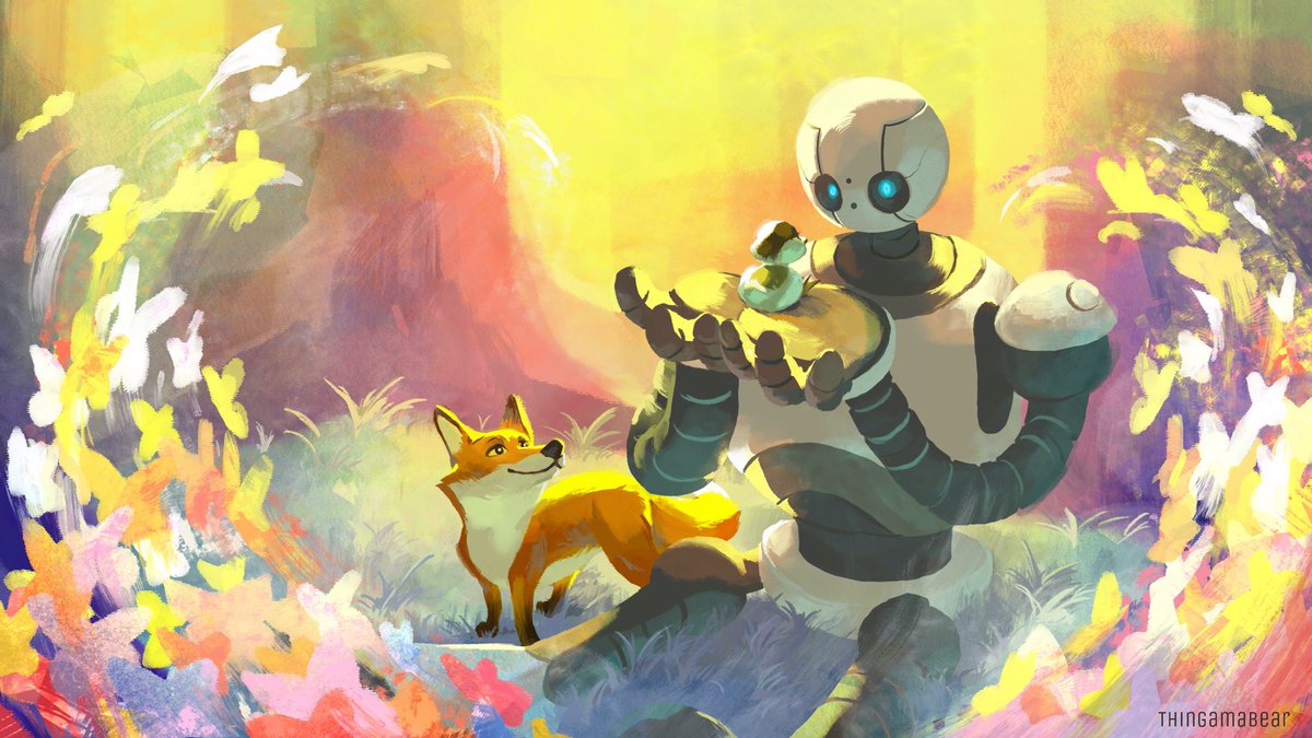 thingamabear's tweet photo. I adore this movie so much 🥹
#TheWildRobot #TheWildRobotMovie https://t.co/jG94WBWdUd