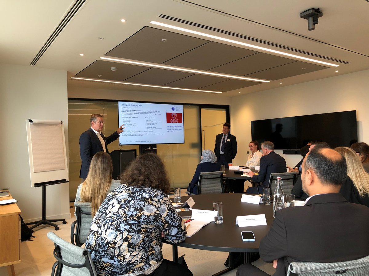 Our Masterclass Cargo Insurance is in full swing in London! If you want to join us next year, take a look here: iumi.com/education/mast…