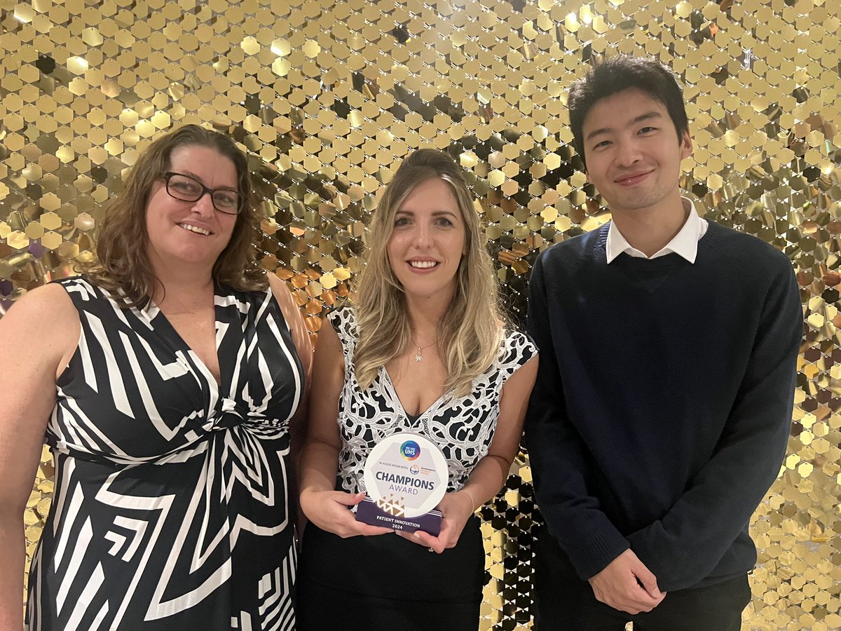 Hannah Foxley (@foxleyhannah) on Twitter photo We won the patient innovation award for Proportionate Care (Single Handed Care)!!
What an honour!
So so proud of these two and everyone involved in this work! π
Over the moon to have won an award for our OT led service on the week of AHP day π«
<a href="/UHSFT/">University Hospital Southampton π</a> <a href="/theRCOT/">Royal College of Occupational Therapists</a> We won the patient innovation award for Proportionate Care (Single Handed Care)!!
What an honour!
So so proud of these two and everyone involved in this work! π
Over the moon to have won an award for our OT led service on the week of AHP day π«
<a href="/UHSFT/">University Hospital Southampton π</a> <a href="/theRCOT/">Royal College of Occupational Therapists</a>