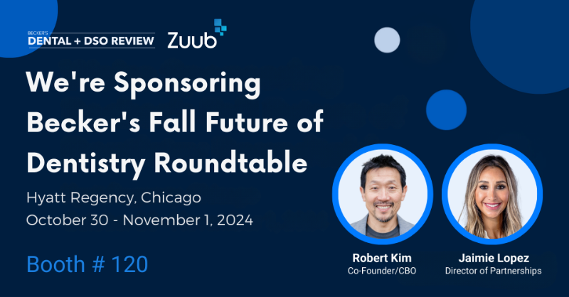 zuub_us's tweet photo. The @BeckersHR Dentistry Roundtable is right around the corner! With over 250 attendees, 100+ speakers, and 28+ educational sessions, this event is set to be a great source of information for the future of dentistry!

#dso #dentistry #beckersdental