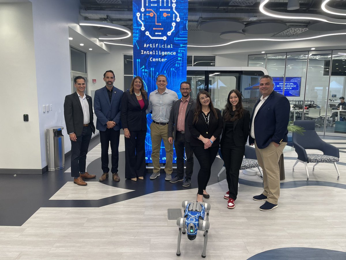 mdcpresident's tweet photo. Thank you to the incredible team from @UF @LastingerCenter for visiting @MDCollege to explore how we can continue advancing student success through technology and innovation. Check out this drone snapshot from our meeting! #MDCTogether @philpoekert https://t.co/f5H2upvul1