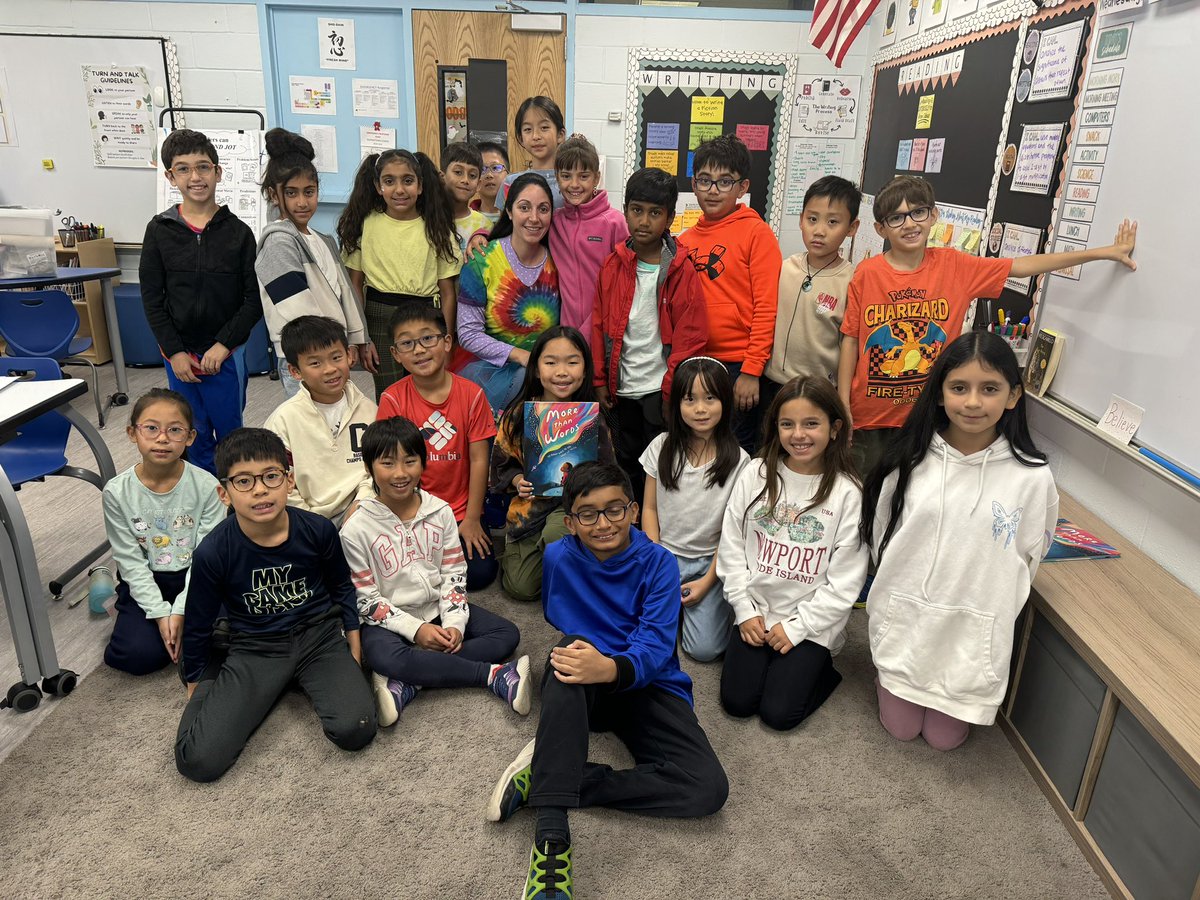 Thank you, Mrs. DeGiorgio for coming in to read our SEAR reads, More than Words. This book taught us the importance of different types of communication and demonstrated our POG competency! <a href="/SearingtownK5/">Searingtown School</a>