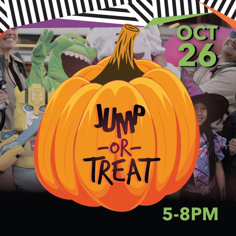 JUMPboise's tweet photo. Mark your calendars! JUMP or Treat is only a week and a half away! 👻 https://t.co/SwH9omesSZ