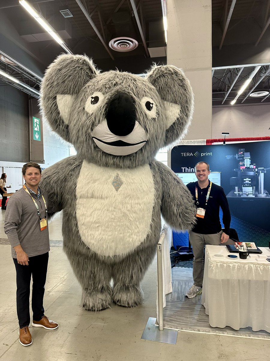tera_print's tweet photo. #MicroTas2024 has been great so far, but we are already looking forward to #MicroTAS2025 in Australia!! 🐨 https://t.co/4E7g7zjpkL